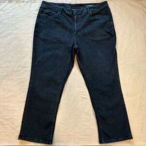 The‎ Perfect Jean Men's Thick Thicc Fit Stretch Jeans Bandit Black Sz 42 x 30